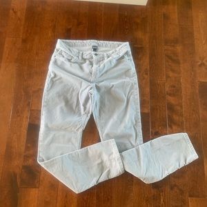 Patagonia light gray corduroy pants